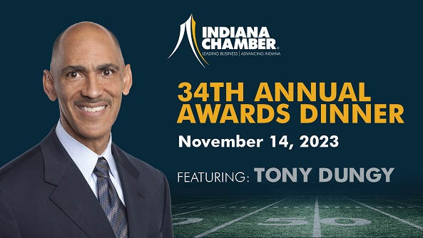 Indiana Chamber 34th Annual Awards Dinner Featuring Tony Dungy