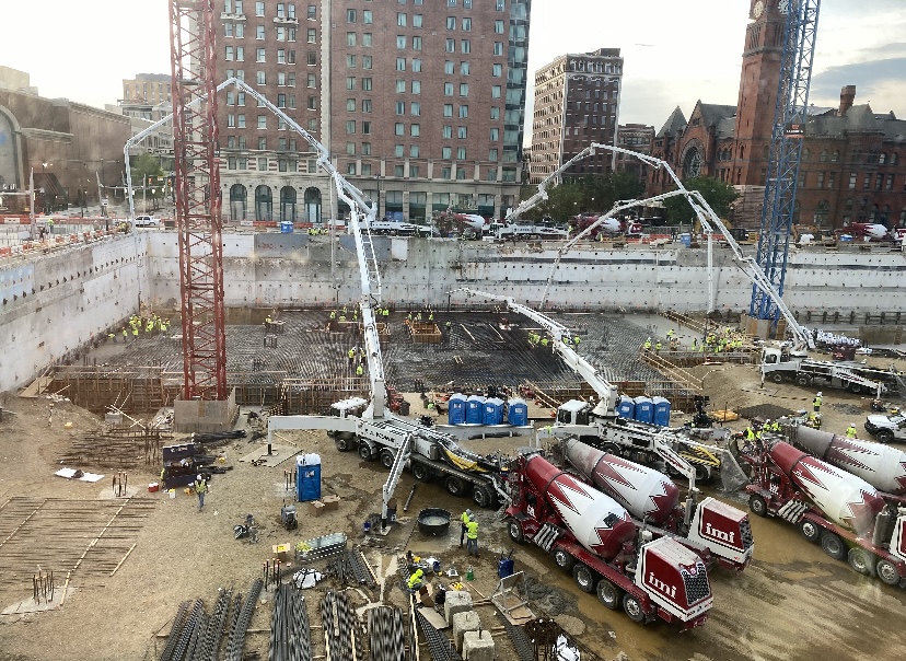 City Officials Commemorate City’s Largest Building Concrete Pour, Provide Construction Update on Convention Center Expansion and New Signia by Hilton Indianapolis Hotel