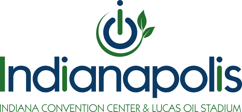 Indiana Convention Center & Lucas Oil Stadium Sustainability Logo