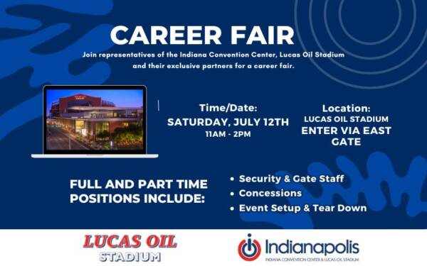 Indiana Convention Center Lucas - Career Fair Insta Facebook Story 800 X 500 Px 600x375 