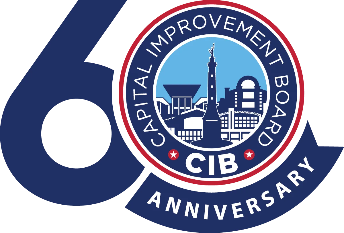 Capital Improvement Board of Managers of Marion County (CIB) 60th Anniversary Logo
